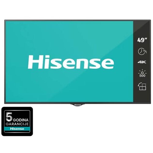 Hisense digital signage zaslon 49BM66AE 49 / 4K / 50 Cene