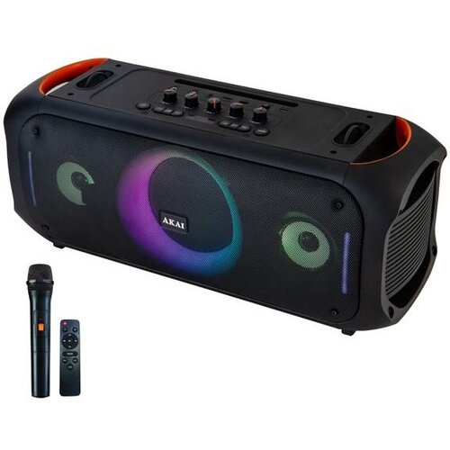 Akai zvučnik 80W, FM, BT, USB, microSD, daljinski, baterija, crni ABTS-150 Cijene