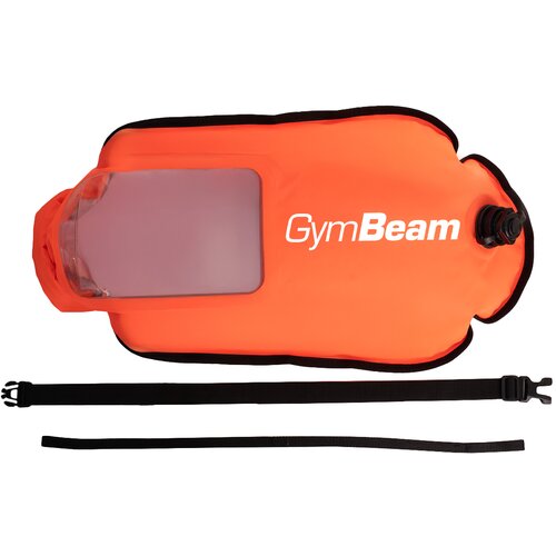 GymBeam swim buoy 28 l orange Slike