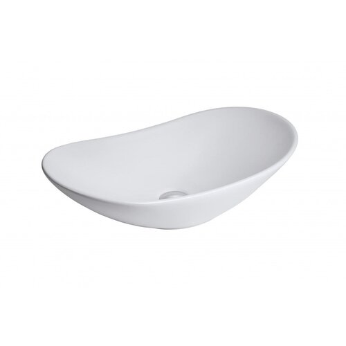 Minotti lavabo nadgradni 625x370x155 mat beli (7030BM) Slike