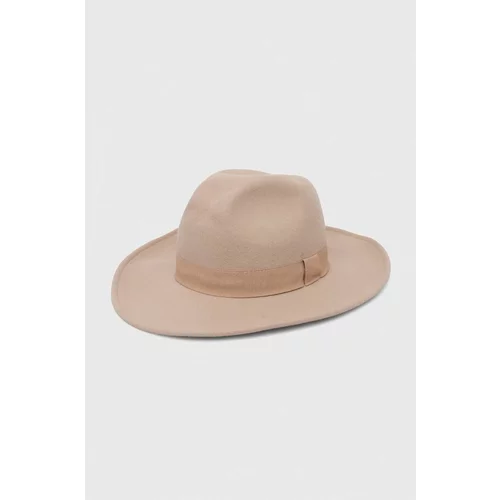 Sisley Vuneni šešir boja: ružičasta, vuneni