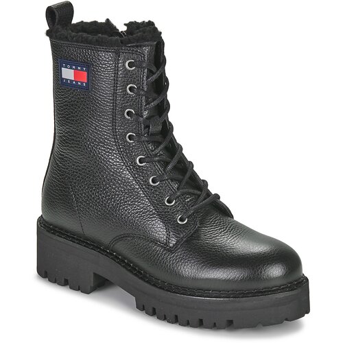 Tommy Jeans TJW URBAN BOOT TUMBLED LTR WL Crna Cijene