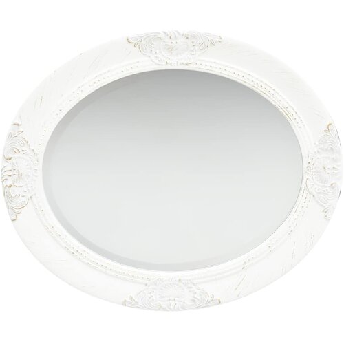  Zidno ogledalo u baroknom stilu 50 x 60 cm bijelo Slike