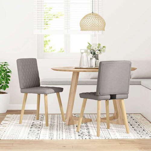 Furnova Jedilni stoli 2 kosa taupe blago, (21950338) Cene