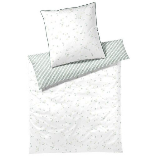 Elegante posteljnina 200/200 cm mako saten zelena Cene