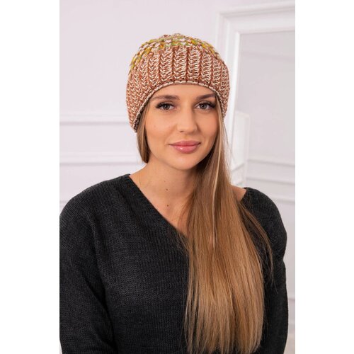 Kesi Women&amp;#039;s cap Iris K348 light brown Slike