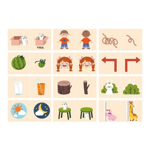 Viga puzzle suprotnosti ( 37185 ) Cene