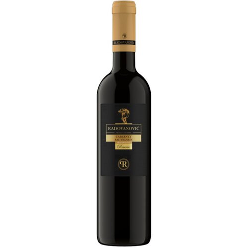 RADOVANOVIĆ Cabernet Sauvignon reserve crveno vino 0.75l Slike