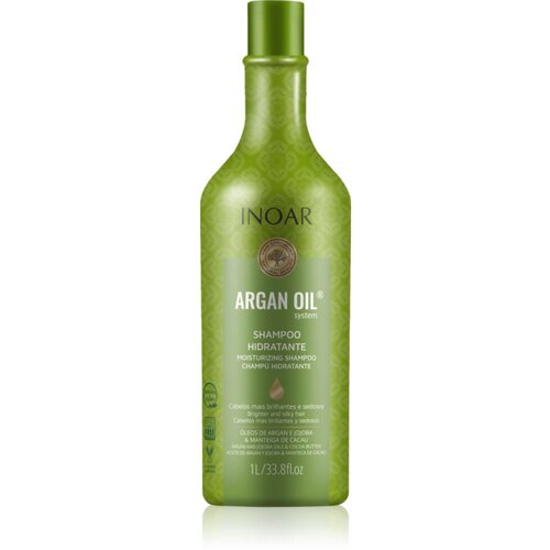 INOAR Argan Oil System &amp;scaron;ampon za glajenje las 1000 ml Slike