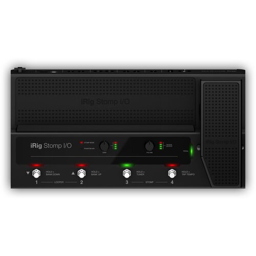 Ik Multimedia Irig Stomp I/O | USB Pedalboard Controller with Audio Interface Slike