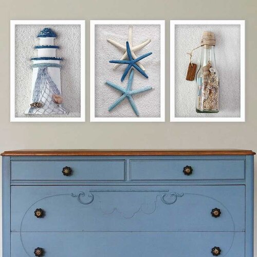 Wallity Set uramljenih slika 3BC_25445214, 3 Dela Cene