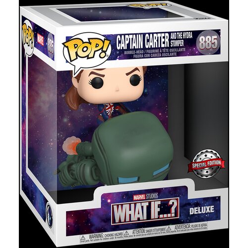 Funko Pop Deluxe Captain Carter and the Hydra Stomper Cene