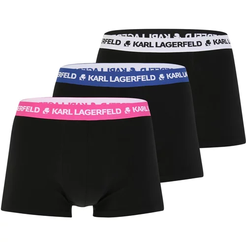 Karl Lagerfeld Boksarice modra / svetlo roza / črna / bela