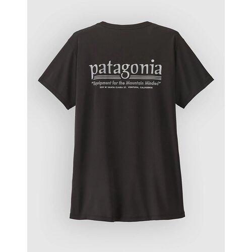 Patagonia Cap Cool Daily - Hut Tripper T-shirt black Slike