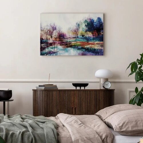  Slika - World in Paints (1 Part) Wide 120x80 Na talijanskom platnu Cene