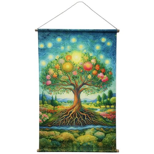 Signes Grimalt Slike, platna Platno Drevo Življenja V Zvitku Večbarvna Cene