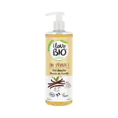 I LOVE BIO BY LEA NATURE Gel za prhanje Vanilija - 500 ml