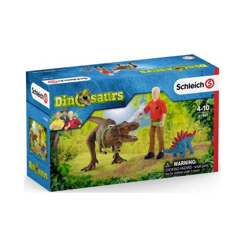 Schleich 41465 - Dinozavri - Tiranozaver rex napad Slike