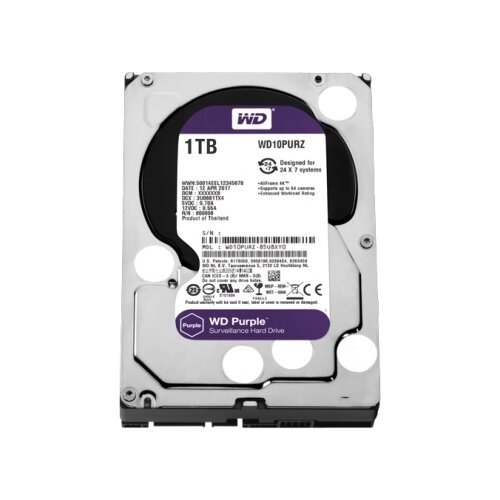 HDD WD 1TB WD10PURZ SATA3 64MB IntelliPower OUTLET 1Y Cene