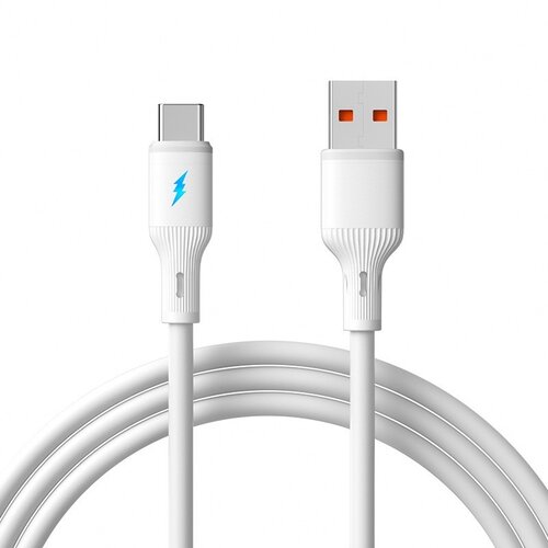 INF 66W USB Type-C kabel za hitro polnjenje mobilnih telefonov - silikonski kabel White, (5000276883) Cene