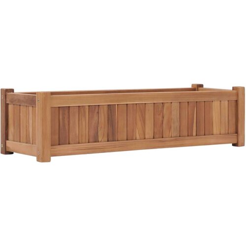  Povišena gredica 100 x 30 x 25 cm od masivne tikovine Cijene