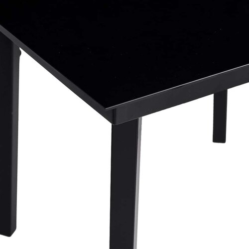  9-dijelni vrtni blagovaonski set od poliratana s jastucima sivi Slike