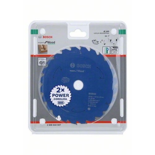 Bosch Expert for Wood list kružne testere za akumulatorske testere 165x1.5/1x20 T24 2608644507 Cene