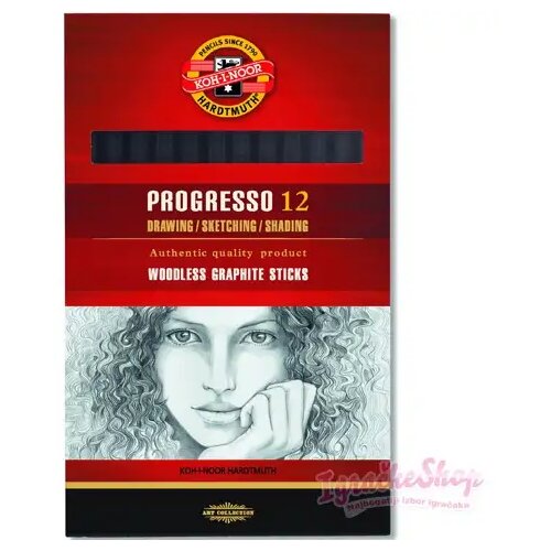 ICO Progresso grafitne olovke 8911/4B 12kom Koh-I-Noor Cene