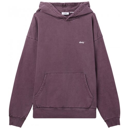 Obey Puloverji Lowercase pigment hood Vijolična Cene