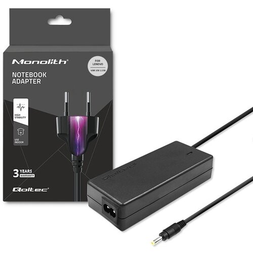 Qoltec 51509.45W Power adapter for Lenovo | 45W | 20V | 2.25A | 4.0*1.7 | +power cable Cijene
