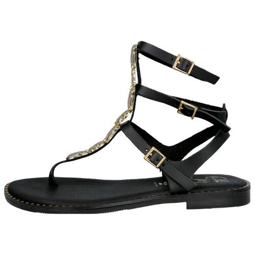 Oh My Sandals Sandali & Odprti čevlji NATIKAČI 5843 Črna Cene