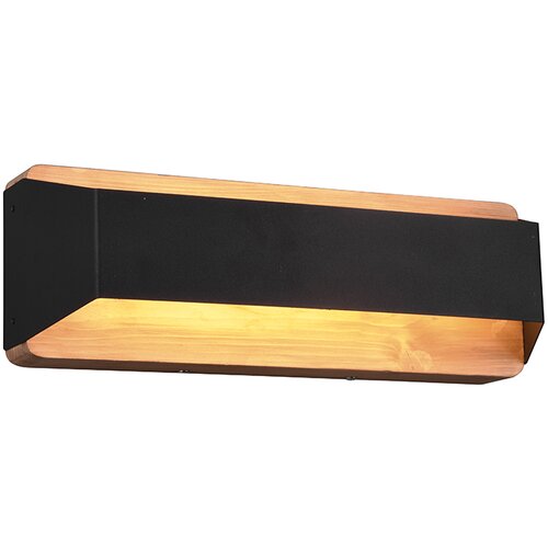 Trio Leuchten Stenska svetilka črna 35 cm z LED 3-stopenjsko zatemnitvijo - Tyko Slike