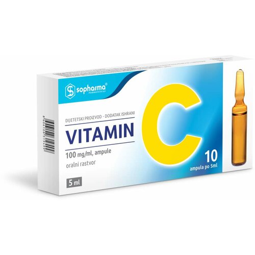 Vitamin c 500 mg 10 ampula za oralnu primenu Slike