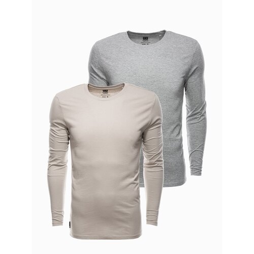 Ombre Clothing Men's plain longsleeve - mix 2 Cene