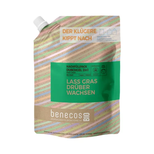 Benecos benecosbio 2u1 gel za tuširanje "biljna harmonija" - 1.000 ml
