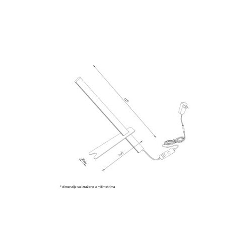 Bb Link Stona lampa 6W 3000K SOLEA 27 Cene