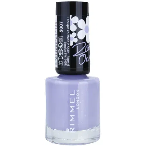 Rimmel London 60 Seconds By Rita Ora lak za nohte 8 ml odtenek 558 Go Wild-Er-Ness