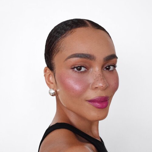 Smashbox LIT STX Blushlighter rdečilo z osvetljevalcem v paličici odtenek Pixel Plum 5 g Slike