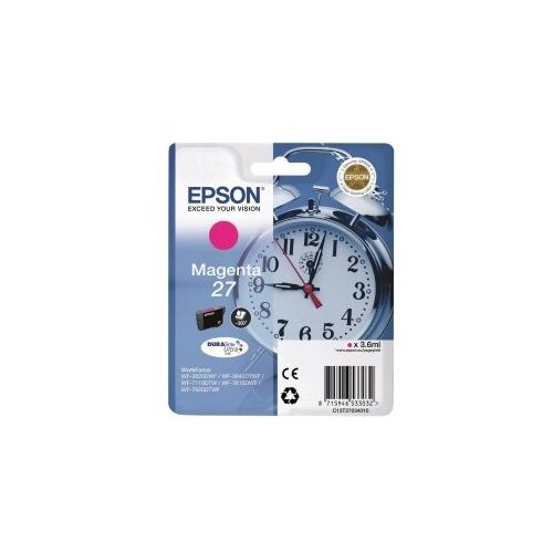 Epson Kartu&scaron;a 27 Magenta / T2703 / Original Cene