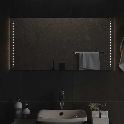  LED kupaonsko ogledalo 100x50 cm Slike