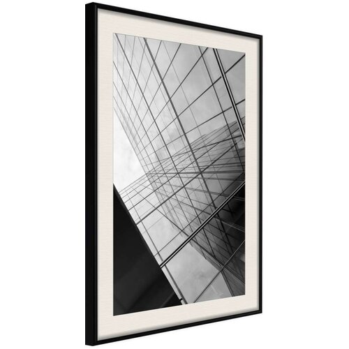  Poster - Steel and Glass (Grey) 30x45 Slike