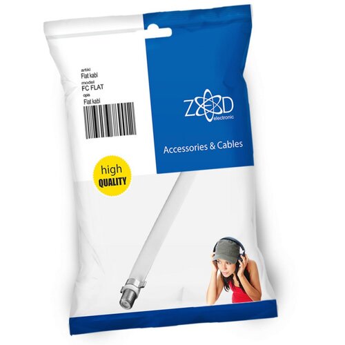 Zed Electronic Antenski flat kabl sa F-konektorima &amp;ndash; FC FLAT Slike
