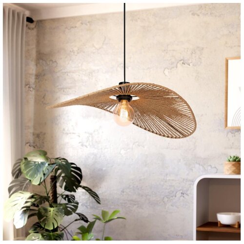 Eglo 31991 - visilica na sajli siruela 1xE27/42W/230V 56 cm braon/crna Cene
