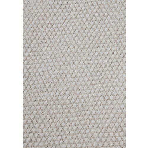 Elle Decoration Krem ručno rađen tepih od mje&amp;scaron;avine vune 60x90 cm Pradesh Natural White &amp;ndash; Slike