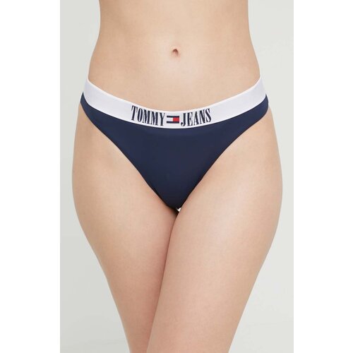 Tommy Jeans Spodnji del kopalk mornarsko modra barva Slike