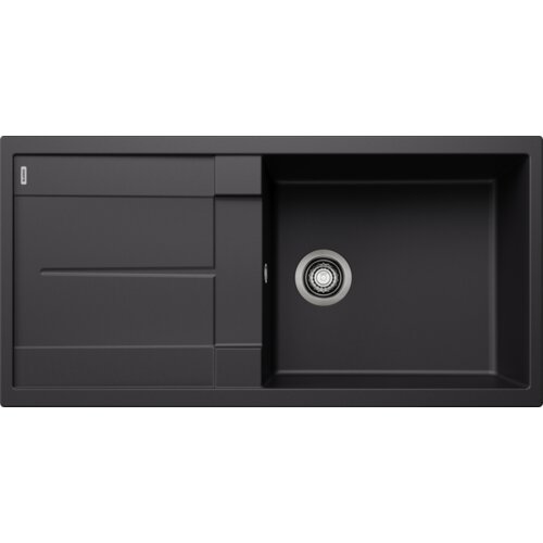 Blanco sudoper METRA XL 6 S-F SILGRANIT s dalj.upr. - CRNA Cijene