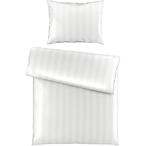 Dieter Knoll POSTELJNINA 140/200 cm saten bela Cene
