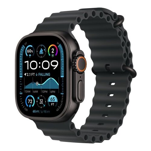 Apple Watch Ultra v2 Cellular 49mm Black Titanium Case with Black Ocean Band Cijene