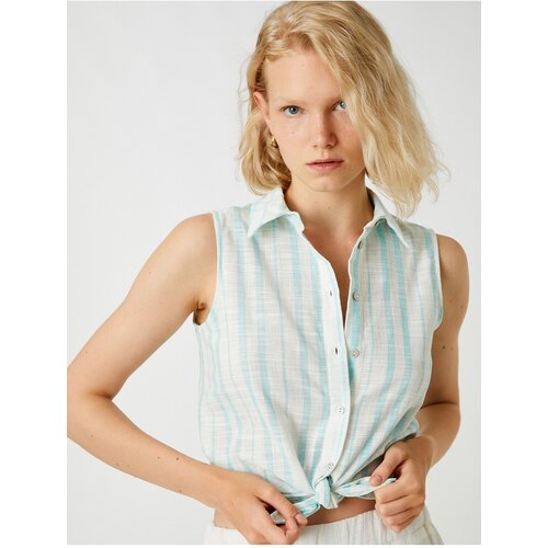 Koton Shirt - Green - Regular fit Slike