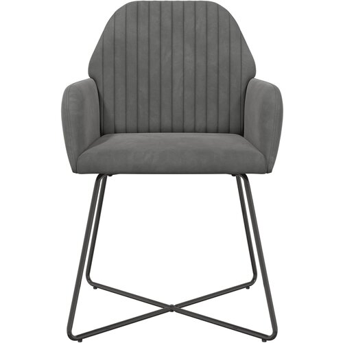  Trpezarijske stolice 4 pcs Bar&amp;scaron;un Tamnosiva 55 x 50 x 84 cm Slike